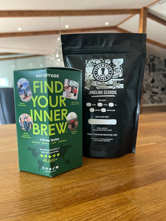 New Aeropress Go Travel Edition & 250g Bag of Coffee