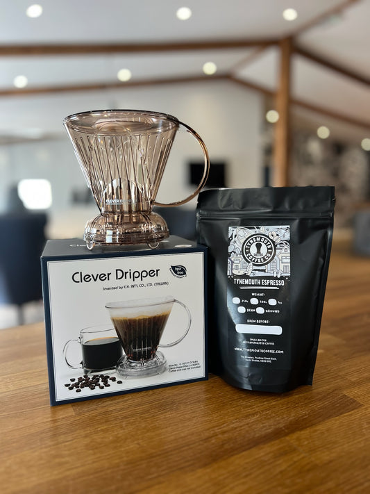 Clever Dripper & 250g Bag of Coffee